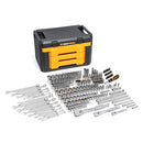 GEARWRENCH 243 PC 12 PT MECHANICS TOOL SET 3 DRAWER STORAGE BOX 80972 -MULTI - Like New