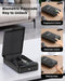 HOLEWOR CAR GUN SAFE SMALL PISTOL SAFE BIOMETRIC GUN LOCK BOX HANDGUN - BLACK - Like New