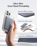 BASEUS PICOGO POWER BANK 0.3" ULTRA SLIM 5000MAH MAGSAFE CHARGER - SPACE GRAY - Like New