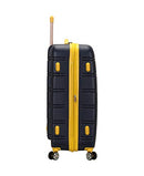 ROCKLAND MELBOURNE HARDSIDE EXPANDABLE LUGGAGE SPINNER WHEELS 3-PIECE - NAVY - Like New