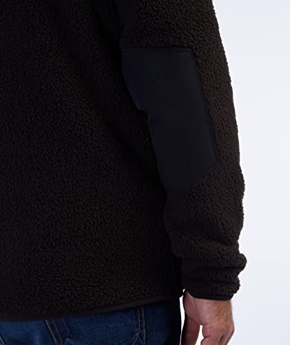 SPYDER MEN'S VISTA HOODIE FLEECE JACKET SIZE: MEN M BLACK - Brand New
