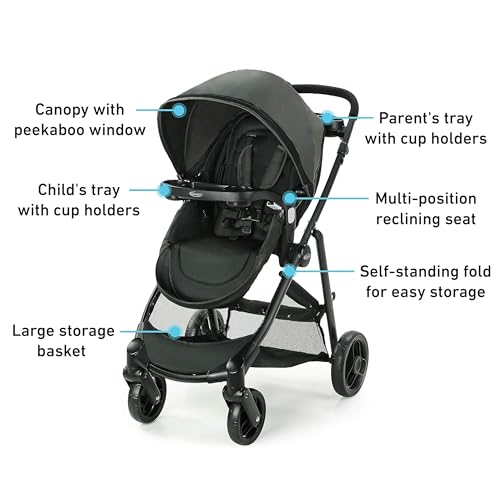 GRACO MODES ELEMENT TRAVEL SYSTEM TRAY SNUGRIDE INFANT CAR SEAT 2111198 - CANTER - Like New
