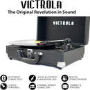 Victrola - Bluetooth Stereo Turntable VSC-550BT-BK - Black Like New