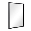 ANDY STAR Bathroom Mirror Wall Mounted 24x36x2 Inch Black Wood Deep Frame - Brand New