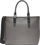 COLE HAAN MEN'S GRAND SERIES TRIBORO TOTE - TORNADO/BLACK - Brand New