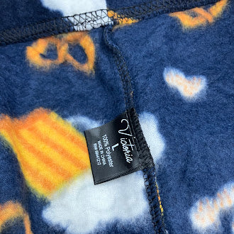 THEAMA TEK COLLECTION EXTRA SOFT LOUNGE PANT - SIZE: MEN L - NAVY W/ PRETZEL - Brand New