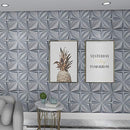 Art3d Matt Grey Silver 3D Wall Panel PVC Flower 3 Sq Meter B08D7659S4 - New - Brand New
