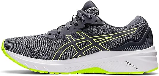 ASICS MEN'S GT-1000 11 RUNNING SHOE - SIZE 9 - SHEET ROCK / BLACK New