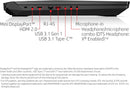 HP Omen 17-an120nr 17.3" FHD I7-8750H 16GB 128GB SSD 1TB HDD GTX 1060 - Black Like New