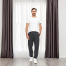 YACHT & SMITH 3 PACK OF MENS JOGGER SWEATPANTS - SIZE: MEN S - CHARCOAL GRAY - Brand New