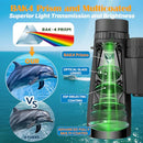 ASACAM 10X42 HD BINOCULARS BAK4 PRISM LIGHTWEIGHT LOW LIGHT VISION - BLACK - Like New