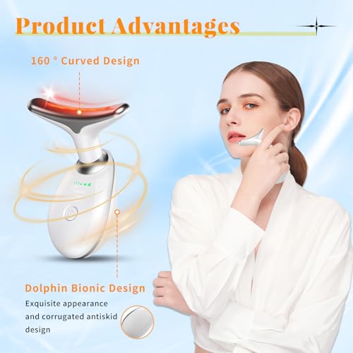 YOLOPIM FACE BEAUTY DEVICE MULTIFUNCTIONAL FACIAL MASSAGER GLOSSY WHITE - Like New