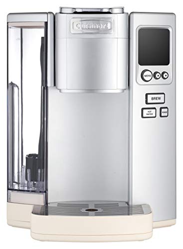 CUISINART COFFEE MAKER PROGRAMMABLE BREWING HOT WATER SS-10CRMFR - CREAM - Like New