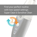 TAO Clean UV Sanitizing Sonic Toothbrush and Cleaning Station - Silver Like New