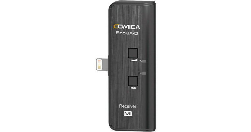 COMICA AUDIO BOOMX-D MI RX DUAL-CHANNEL DIGITAL WIRELESS RECEIVER LIGHTNING - Like New