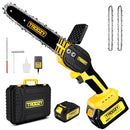 TROOZY MINI CHAINSAW CORDLESS 6 INCH PORTABLE ELECTRIC CHAINSAW BRUSHLESS - Like New