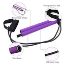 GoMi Portable Pilates Bar with Resistance Band Yoga Pilates Stick-B0881RFR13 - Brand New