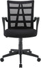 Realspace Jaxby Mesh Fabric Mid-Back Task Chair 6785666 Black Like New