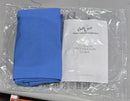 GOLD CREST OUTDOOR SQUARE SEAT CUSHIONS, 18" X 18" X 2.5" - FROST BLUE - Like New