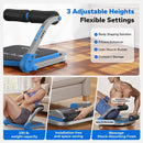 MERACH AB MACHINE, STOMACH WORKOUT EQUIPMENT 3 RESISTANCE LEVEL - BLUE - Like New