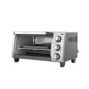 BLACK AND DECKER 4 SLICE AIR FRY TOASTER OVEN - SILVER - Brand New