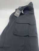 BLU ROCK NEW YORK BLACK STRETCH CARGO PANTS - SIZE: MEN 34 - BLACK - Brand New