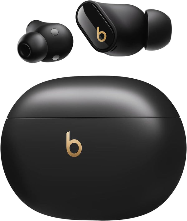 Beats Studio Buds+ True Wireless Noise Cancelling Earbuds MQLH3LL/A - Black/Gold Like New