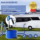 MAXKOSKO 50ft Heated Drinking Water Hose RV Home Garden Water Line W5/8 - Black - Brand New