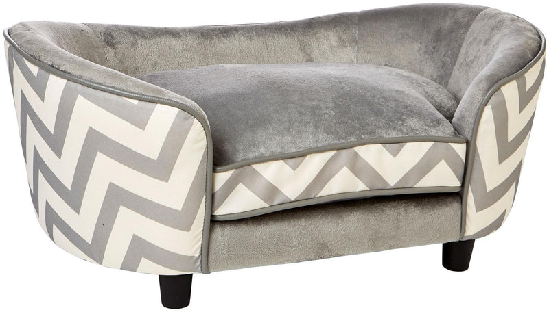 ENCHANTED HOME PET SNUGGLE PET SOFA BED 26.5 BY 16 BY 16-INCH - - Scratch & Dent