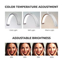 toyshi LED Floor Lamp, Halfmoon Eyelash Lamp, Tattoo Lamp B0C54CFH9B - White - Brand New