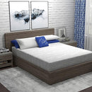 VIBE HEATHER GREY GEL MEMORY FOAM MATTRESS IN BOX 10-INCH FULL - HEATHER GRAY - Brand New