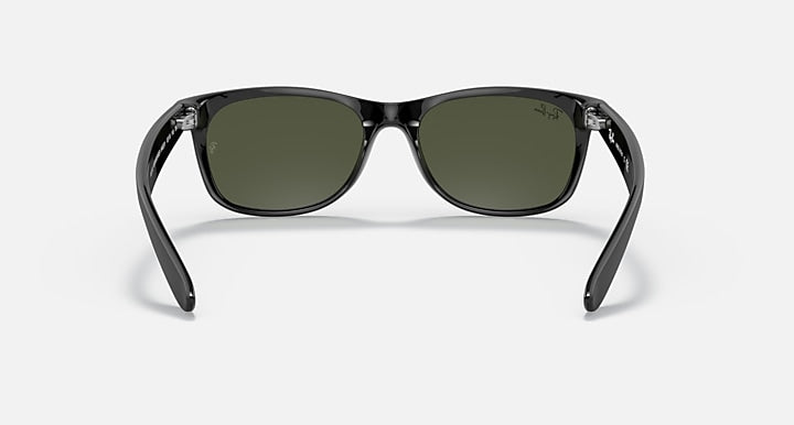 RAY-BAN NEW WAYFARER 6462/31 FRAME LENSES G-15 GREEN- SIZE 58/18 - MATTE BLACK - Like New