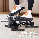 Capon Black Stair Stepper for Exercises, Portable Mini Steppers - Brand New
