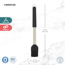 Farberware Silicone Basting Brush 16" B0D98J279T - Black - Brand New