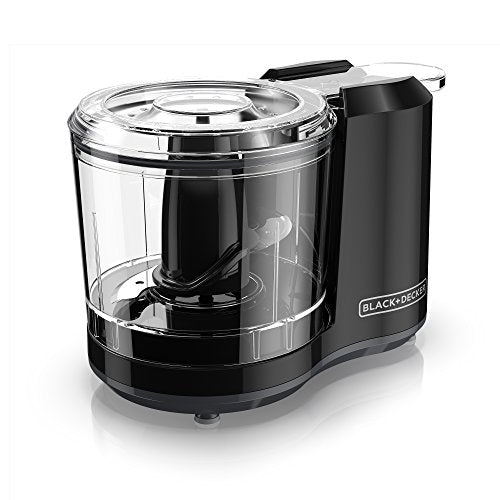 BLACK DECKER 1.5-CUP 1-TOUCH ELECTRIC FOOD CHOPPER - BLACK - Like New