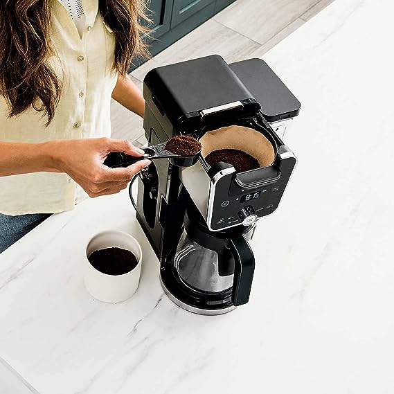 Ninja DualBrew System 14-Cup Coffee Maker 4 Brew Styles 70-oz. CFP451CO - Black Like New