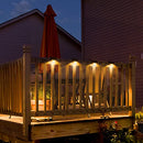 SOPLEX SOLPEX SOLAR DECK LIGHTS 12 PACK XQ-AY50801 - BROWN - Like New