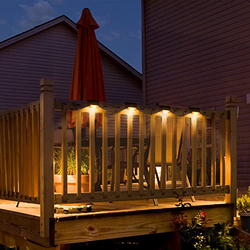 SOPLEX SOLPEX SOLAR DECK LIGHTS 12 PACK XQ-AY50801 - BROWN - Like New