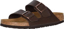 BIRKENSTOCK ARIZONA UNISEX SANDALS - SIZE: MEN 9 WOMEN 11 - DARK BROWN - Like New