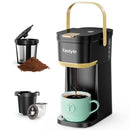 Tastyle Single Serve One Cup Coffee Maker Blackstainless Steel 120V - Like New