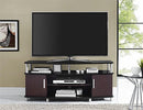 AMERIWOOD HOME CARSON TV STAND FOR TVS UP TO 50", CHERRY - CHERRY - Like New