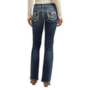 SILVER JEANS W31/L34 WOMEN'S SUKI MID RISE CURVY FIT INDIGO WASH BOOTCUT JEANS - Like New
