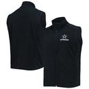 Dunbrooke Men's Navy Dallas Cowboys Houston Fleece Full-Zip Vest - Brand New