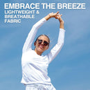 KANU SURF WOMEN UPF 50+ LONG SLEEVE ACTIVE SWIM TEE & WORKOUT TOP WHITE M - Brand New