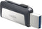 SanDisk 128GB ULTRA DUAL DRIVE USB TYPE C - BLACK - SDDDC2-128G-AC15 New