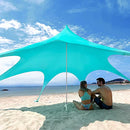 Fayloch Beach Sun Shade Tent Canopy - Turquoise - Scratch & Dent