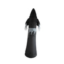 A HOLIDAY COMPANY PUMPKIN HOLLOW 12' LED LIGHTED INFERNO REAPER HALLOWEEN BLACK - Like New