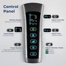 SereneLife Air Compression Knee Massager 4 Modes 2 Heat SLLGMSGR76-BLK - Like New