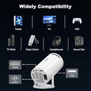 TELONIXIUM MINI PROJECTOR NATIVE 1080P PORTABLE PROJECTOR F300 - WHITE - Like New