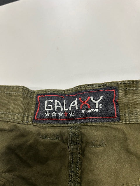 GALAXY BY HARVIC SIZE 32 OLIVE SHORTS - SIZE: MEN 32 - OLIVE - Brand New